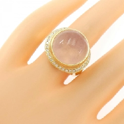 Nhẫn Rose Quartz K18YG 15.85CT - Hàng hiệu Chính hãng 850682