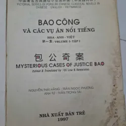 truyện tranh Bao Công và các vụ án nổi tiếng - trọn bộ 2 tập 1006566