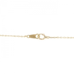 K18YG Dây chuyền kim cương - Hàng hiệu Authentic 860935