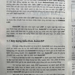 NGÔN NGỮ LẬP TRÌNH AUTOLISP(Full bộ 2 tập) 501455