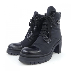 Giày boot PRADA với logo tam giác RE-NYRON 1T708M 657248