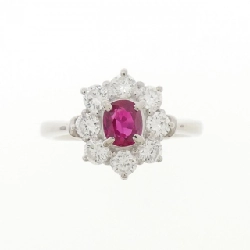 Nhẫn Ruby PT900 0.39CT - Hàng hiệu Chính hãng 855290