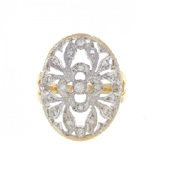 Nhẫn kim cương 750YG/750WG 0.16CT - Hàng hiệu Authentic 853971