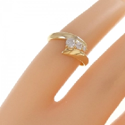 Nhẫn nhẫn ngón út kim cương K18YG 0.14CT - Hàng hiệu Authentic 849657