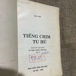 Hồi ký Anh Thơ - tiếng chim tu hú (tập 2, viết tại Paris)  977651