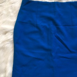 Chân váy ngắn- xanh trơn 11089