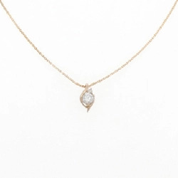 K18PG Dây chuyền kim cương 0.1CT - Hàng hiệu Chính hãng