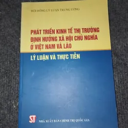 PHÁT TRIỂN KINH TẾ THỊ TRƯỜNG ĐỊNH HƯỚNG XÃ HỘI CHỦ NGHĨA