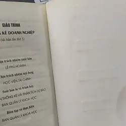 Giáo trình Thống kê Doanh nghiệp - Học viện Tài chính 688500