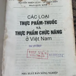 Các loại  thực phẩm thuốc và thực phẩm chức năng của Việt Nam  1019541