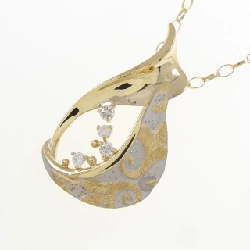 K18YG/K18WG/750YG Dây chuyền kim cương 0.16CT - Hàng hiệu Chính hãng 846877