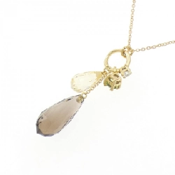 K18YG Đá màu Dây chuyền - Hàng hiệu Chính hãng 856841