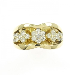 Nhẫn kim cương hoa K18YG 0.66CT - Hàng hiệu Authentic 847341