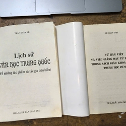 [Đặt Sách – Nhận Lì Xì] Lịch sử VH Trung Quốc-Trần Xuân Đề + Từ Hán Việt...(Lê Xuân Thại) 367103