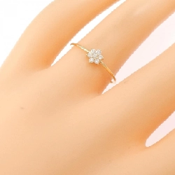 Nhẫn kim cương hoa K18YG 0.10CT - Hàng hiệu chính hãng 853305