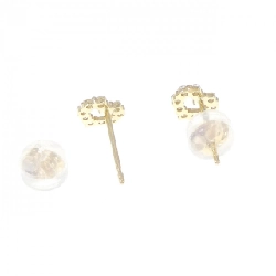 K18YG Bông tai kim cương hình trái tim 0.20CT - Hàng hiệu Chính hãng 869246