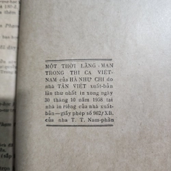 Một thời lãng mạn trong thi ca Việt Nam | Hà Như Chi | 1958 478432
