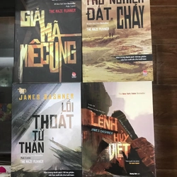 JAMES DASHNER combo 4 cuốn