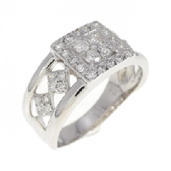 Nhẫn kim cương K18WG 0.16CT - Hàng hiệu Chính hãng