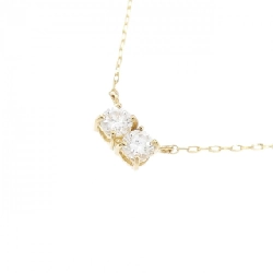 K18YG Dây chuyền kim cương 0.16CT - Hàng hiệu Chính hãng 868371