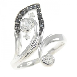 Nhẫn kim cương K18WG 0.45CT