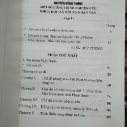 Nguyễn Hồng Phong - một số công trình nghiên cứu KHXH và nhân văn, tập 1 927638