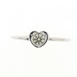 Nhẫn kim cương hình trái tim K10WG 0.08CT - Hàng hiệu chính hãng 853015