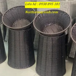 Giỏ mây trưng bày trái cây siêu thị cao 60 674842