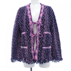 【Mã giảm giá】Áo khoác không cổ CHANEL