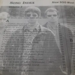 Most Favourite ENGLISH SONG BOOK 1998, volume 3 791155