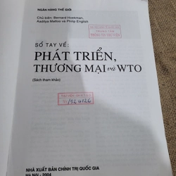 Phát triển thương mại và  WTO _ Chú biên: Bernard Hoekman
Aaditya Mattoo và Philip English 333747