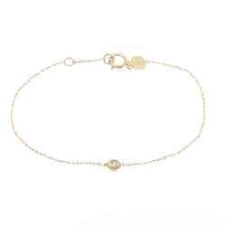 Vòng tay cubic zirconia 750YG - Hàng hiệu Authentic 872201