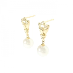 K18YG Bông tai ngọc trai Akoya 6.9mm - Hàng hiệu Chính hãng 875635