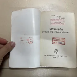 Xe Sim Sơn sử dụng, bảo dưỡng và sửa chữa (c43) 1019232