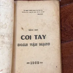 DẠY COI TAY – ĐOÁN VẬN MẠNG 997147