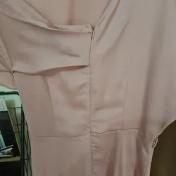 ĐẦM LỤA CỔ ĐỔ NEM NEW + NEWTAG + SIZE M + HỒNG PHẤN 925528