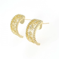 K18YG Bông tai kim cương 0.10CT - Hàng hiệu Chính hãng 862620