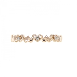 Nhẫn kim cương hình trái tim K10PG - Hàng hiệu Chính hãng 852478