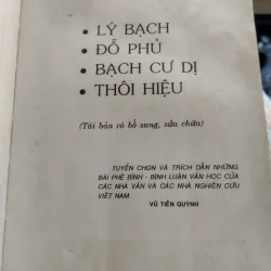 sách: Phê bình bình luận văn học Lý Bạch, Đỗ Phủ, Bạch Cư Dị, Thôi Hiệu.
 994596