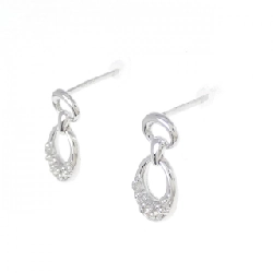 K18WG Bông tai kim cương 0.10CT - Hàng hiệu Chính hãng 872006