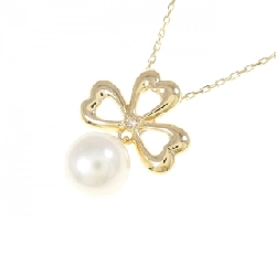 K18YG Dây chuyền ngọc trai Akoya 6.3mm - Hàng hiệu Chính hãng 856753