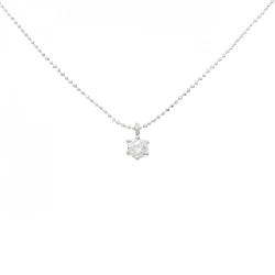 Dây chuyền kim cương Solitaire PT900/PT850 0.35CT - Hàng hiệu Chính hãng