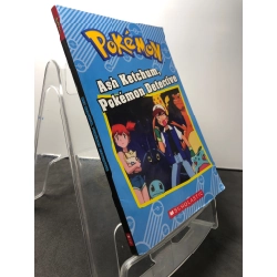 Pokemon Ash Ketchum, pokemon detective mới 85% bẩn nhẹ SCHOLASTIC HPB1508 NGOẠI VĂN