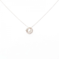 K10PG Hoa Kim Cương Dây Chuyền 0.02CT - Hàng hiệu Chính hãng