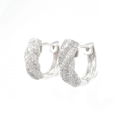 K18WG Bông tai kim cương 1.26CT - Hàng hiệu Chính hãng 876501