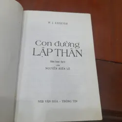 W.J. Ennever - CON ĐƯỜNG LẬP THÂN (Nguyễn Hiến Lê dịch, giới thiệu) 707217