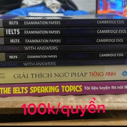 Sách luyện thi ielts