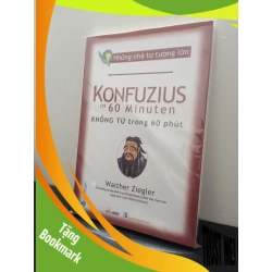 (TẶNG BOOKMARK) Những Nhà Tư Tưởng Lớn - Khổng Tử Trong 60 Phút - Walther Ziegler New 100% RBK.ASB1403