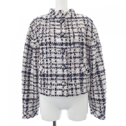 Jacket không cổ CHANEL P63285V48680 20P