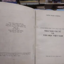 sách: Nhà nho tài tử và văn học Việt Nam - Trần Ngọc Vượng (A1) 567214